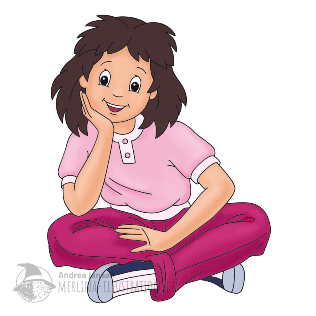  Foto zu Bibi Blocksberg - Zeichnungen von Andrea Jansen - Merlina-Illustration.de 